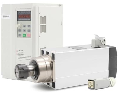 4,5 kW ER32 220/380 V gekühlter Spindelmotor, Kugellager, 5,5 kW Motordrehzahlregler(Without flange,380v)