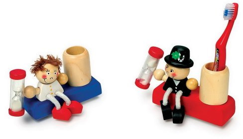 small Foot Design 7605 Zahnputzuhr Glückspaar, 2er Set