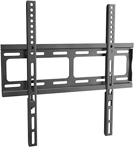 RICOO Soporte TV Pared Fijo Plano Ultra Delgado Televisión 26-55 (66-140cm) F0244 Universal Televisor LED/LCD/Curvo VESA 200x200-400x400