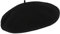 Original Béret (noir) français de qualité supérieure - 100% en laine mérinos - MADE IN FRANCE - Noir - X-Large
