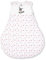 Sterntaler Schlafsack für Babys, Reißverschluss und Knöpfe, Größe: 62/68, Emmi Girl, Weiß/Rosa