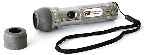 Bruja LED Schierlampe - Wasser- und stoßfestes Aluminiumgehäuse, 12 LED’s, 5 Watt, Weiß, 1 Stück