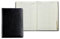 DELMON VARONE - Personalisierbares Adressbuch DIN A6 gebunden mit A-Z Register Anilin Leder schwarz - Telefonbuch klein mit leicht wattiertem Hardcover Leder-Einband & alphabetischem Telefonregister