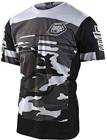 Herren Mountainbike MTB Top Kurzarm Atmungsaktiv Bequem Weich Feuchtigkeitstransport Radtrikot?Kurzarmtrikot Für MTB Rennrad/Multisport/Fitness (Style-1,4XL)