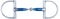 WALDHAUSEN Sweet Iron D-Ring Gebiss, einfach gebrochen, 12,5 cm