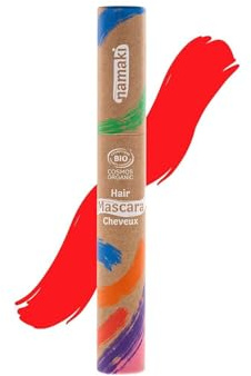Namaki Bio Haar Mascara in Rot, Schminke für die Haare