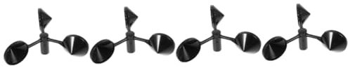 BESPORTBLE 4 Stück Anemometer-Windbecher wetterstation weather stations Messbecher für Windgeschwindigkeiten Windgeschwindigkeitsmesser Cup Luft Anemometer-Zubehör Hülse Werkzeug Windmesser