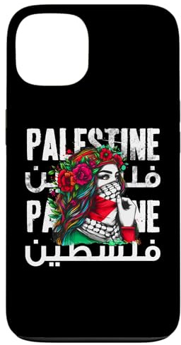 A Palestinian Girl With A Palestinian Bandana Palestine Case for iPhone 13
