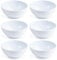 Acan Tradineur - Pack de 6 Cuencos - Capacidad 425 ML - Fabricado en Plástico -Ideal Tanto para la hostelería como el hogar - Ø 12 x 5 cm - Color Blanco