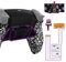 eXtremeRate Programable RISE4 V3 Remap Kit para ps5 Modelo BDM-030/040/050 Actualización Board & Carcasa Trasera & 4 Palancas Botones Traseros para ps5 Control-NO Incluye Mando(Salpicaduras Blancas)
