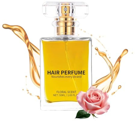 Hair Perfume Essential Oils for Women - Long Lasting Pheromone Fragrance for Dry Damaged Hair (1PC)