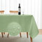 Softalker Tischdecke Outdoor abwaschbar 140x240 grün Frühling Leinenstruktur Tischdecken Tischtuch Rechteckig Tablecloth für Outdoor Gartentisch Terrasse Couchtisch Garten Balkon Ostern Sommer Kitchen