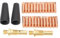 Ryanong Gasless Nozzle 28Pcs MIG Welding Kit 0.035in Welding Tips Flux Cored Gasless Nozzles Gas Diffusers Set for Magnum 100L