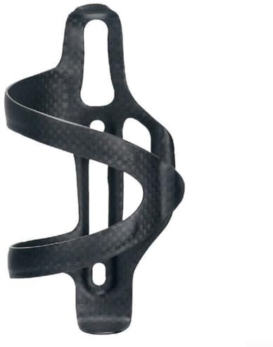 Portaborraccia per bicicletta in fibra di carbonio 3K, leggero e facile accesso (opaco)