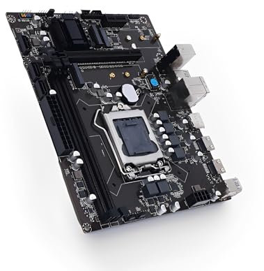 LICAEVEY Scheda Madre da Gioco H511 (chipset H470/LGA 1200 Socket/ATX) - DDR4 Dual Channel, PCIE 4.0 X16, Dual M.2, WiFi, Support 10th e 11th I9/I5/I5/I3