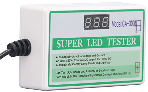 Marhynchus LED Backlight Tester TV Backlight Testing Tool Hohe Helligkeit Genauige Urteilsspannungsparameter -Test DC Voltmeter für Gleichstromversorgung (EU-Stecker)