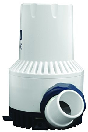 Attwood 4730 – 4 Heavy Duty Pompe vide-cave, 12 V, unités G/H, 6.435 L/H, 28 mm