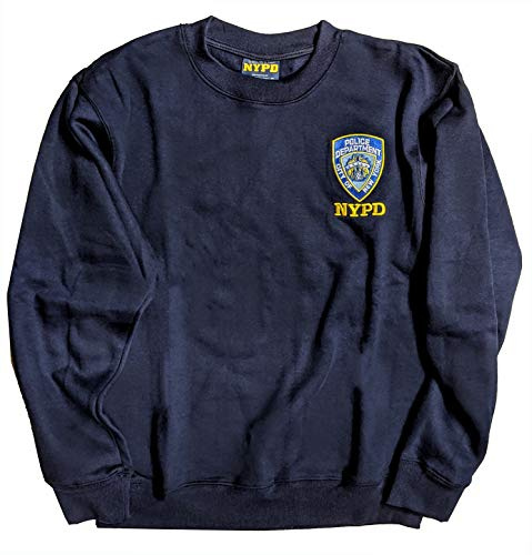 New York Cops – NYPD Herren Crewneck Sweatshirt Marineblau