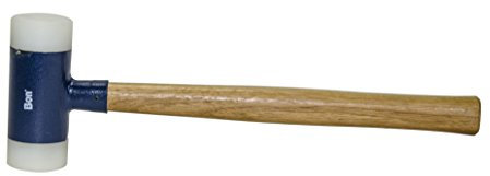 BON 21–127 Dead Blow Hammer Kunststoff Face Kopf mit 40,6 cm Holz Griff, 2–3/20,3 cm