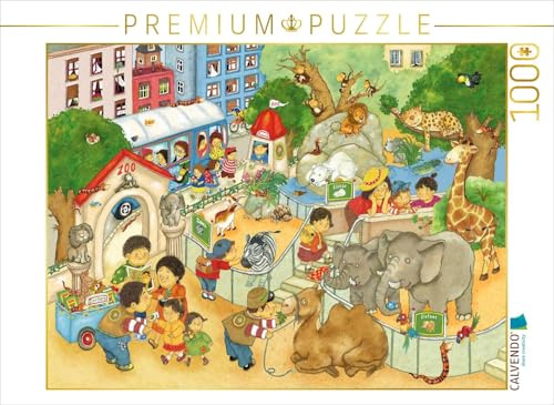 CALVENDO Puzzle Kleiner Zoo | 1000 Teile Lege-Größe 64 x 48 cm Foto-Puzzle für glückliche Stunden