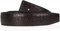 Wendegürtelin Schwarz Rot Dragon Eye in Echtleder für Herren & Damen 4 cm Breiter Gürtel 100 cm