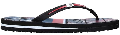 Lotto Waya Fuego IX - Scarpe da Spiaggia e Piscina Uomo, Rosso (Red Lcq/Blu Lag 020), 42 EU