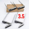 Heretom 4 Stück 3,5 Zoll X7K8W Y796F Festplatten Rahmen Hot Swap SAS SATA HDD Tray Caddy für Dell XC640-10 XC740xd-12 R240 R340 R440 R540 R640 R740 R740xd R6415 R7415 R7425