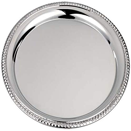 Silberkanne - Bandeja (23 cm, chapado en plata), color plateado