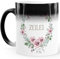 MoonWorks® Zaubertasse Farbwechsel Tasse Blumige Schimpfworte Blumen lustige Bürotasse Geschenk Gag Beleidigungen 1 Zeilig weiß Magic-Tasse