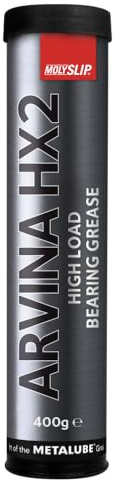 Molyslip Arvina HX2 High-Load Bearing Grease 400 g Cartridge