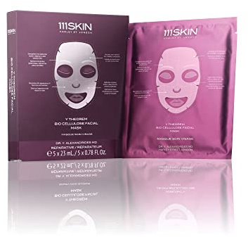 111SKIN Y Theorem Bio Cellulose Facial Mask - 5 Masks 115ml/ 4.62fl.oz, YTBM115