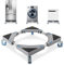 Trintion Washing Machine Stand Multi-functional Appliance Roller Base Adjustable Movable Washing Machine Wheels for Washing Machine Dryer Freezer Refrigerator