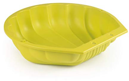 Smoby- Arenero con Forma de Concha, Ideal para Jardín, Terraza, Playa o Patio, Medida 35 x 35 x 9cm, para Niños a Partir de 18 Meses (850202)