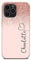 iCaseDesigner Personalised Marble Glitter Flowing Name with Heart Phone Case for Apple iPhone 11 Pro Max - 1. Pink Sparkle Fade Vertical Name