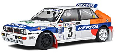 Solido Modellauto 1:18 Lancia Delta HF weiß #3