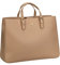 Tommy Hilfiger Damen Handtasche TH Timeless Work Bag aus Kunstleder, Beige, (Sandrift), Onesize