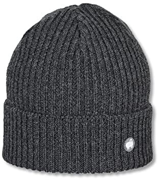 Sterntaler Baby Jungen Strickmütze Mit Merino Wolle - Anthrazit Meliert, 49