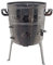 Grillpeter Utschak Aidos Edelstahl 1,5mm geriffelt für Kazan 8-10 Liter Uchag D36 cm