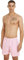 Tommy Hilfiger Short de Bain Homme Medium Drawstring Stripe Mi-Long, Rose (Ithaca White / Botanical Pink), XXL