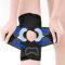 LQCOZYM Kniebandage, Verstellbare Knieorthese für Herren und Damen, mit Patella Gel Pads und Feder Seitenstabilisatoren Meniskus Bandage, für Meniskusriss, Patella und Sport Verletzung (XXL)