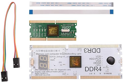 Torribala Laptop/Desktop Motherboard Test Card Computer Diagnostic Card Notebook per Riparazione DDR3/4