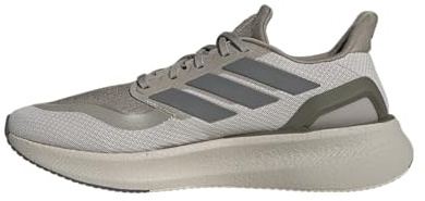 adidas Men's Pureboost 5 Shoes, Putty Beige Iron Metallic Grey Strata, 44 2/3 EU