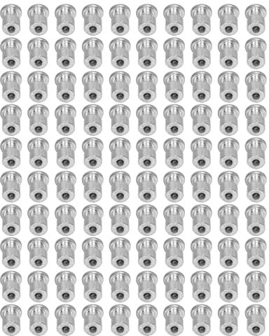100 Stück Hartmetallspitzen, Anti-Rutsch-Spikes Zum Einschrauben von Schneereifen-Stollen für Radreifen für Lader, Traktoren, Kompaktlader, für Auto, Auto, SUV, ATV