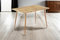 SAM Esstisch Trondheim | 115 x 75 cm | Holz Wildeiche-Optik | Schweizer Kante | 4-Fuß-Gestell Metall eichefarben | Esszimmer & Küche
