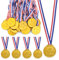 30 Stück Medaillen Kinder Gold Medaille Winner Medaille Kindergeburtstag Goldmedaillen Siegermedaillen für Sport Wettbewerbe Auszeichnungen Party Preisen Awards