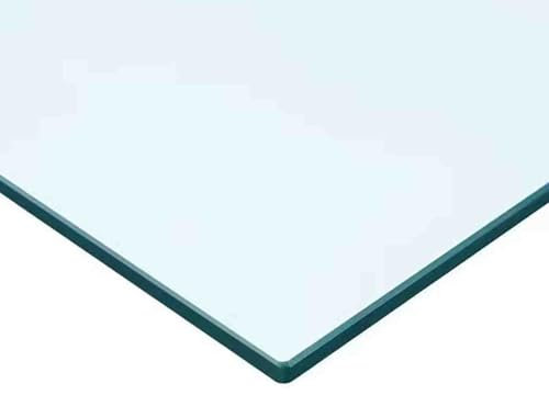SBCC Gehärtetem Glas Desktop Couchtisch Ecke Nachttisch Schreibtisch Glasplatte(50 * 50cm)