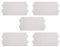 Haosie 5 Unids Placa Mica Microondas, Placa de Mica Para Microondas, Mica Microondas, Accesorios Microondas, Para Horno de Microondas Universal, 4.6x2.5 Inch