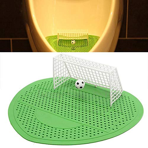 Urinal Screen Scented, Football Goal Urinal Sieve Anti Urinal Pads Urinal Mats Urinal Screen Mats for Public Business Facilities Bathrooms