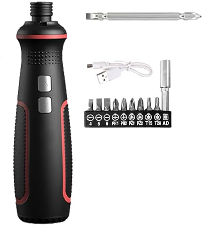 Multipurpose 3.6V LED Light Up Small Cordless Electric Screwdriver Rechargeable Battery for Home and Office Repairs Use Electric Screwdriver