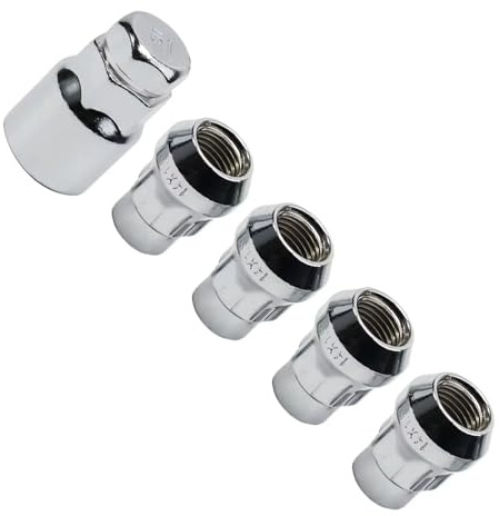 écrou voiture Compatible avec Mazda Écrous de roue antivol M14 x 1.5 pour pneus Wrangler vis femelle